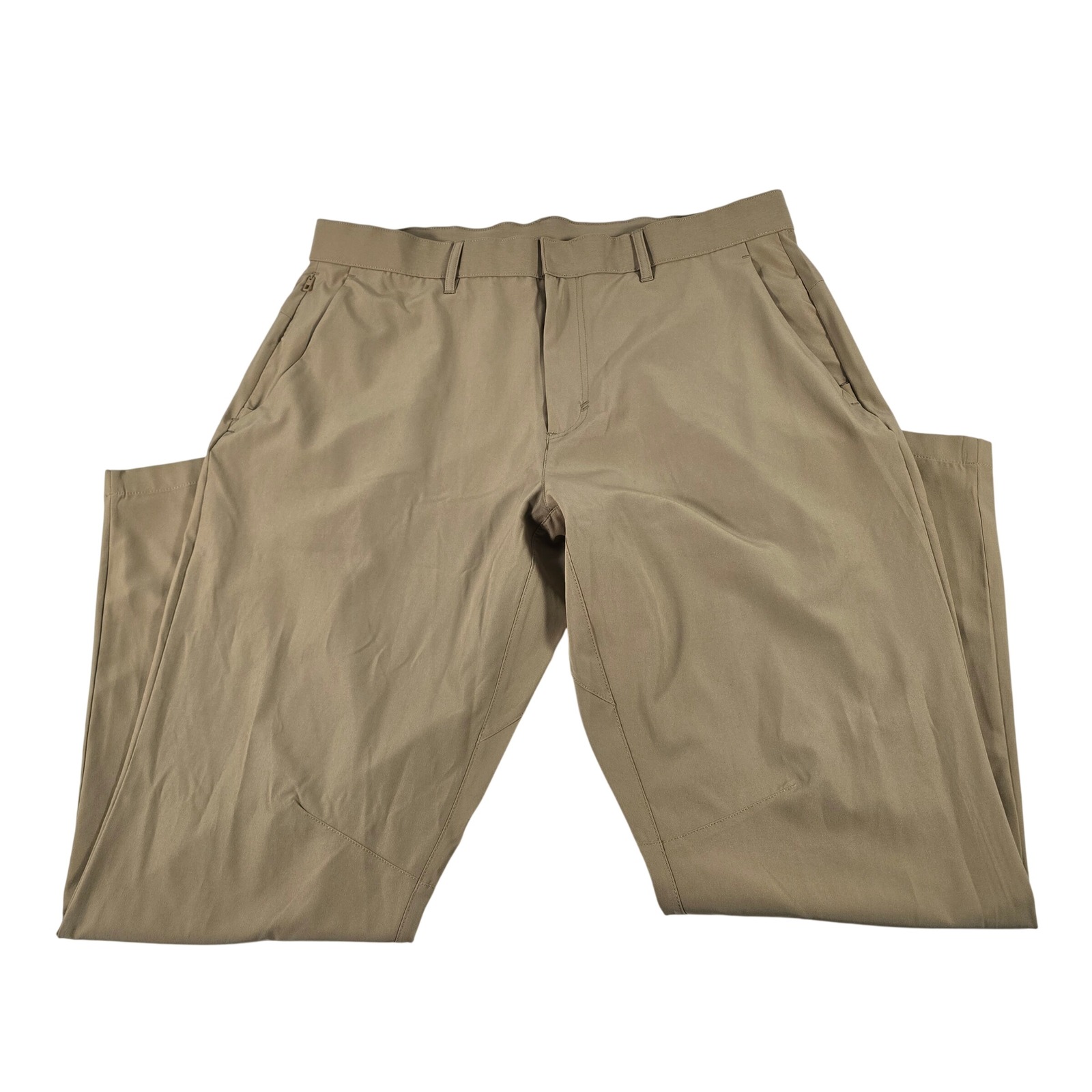 Fabletics Mens Only-Way Tech Chino Pants Tan Khaki Pt2253840 34x32